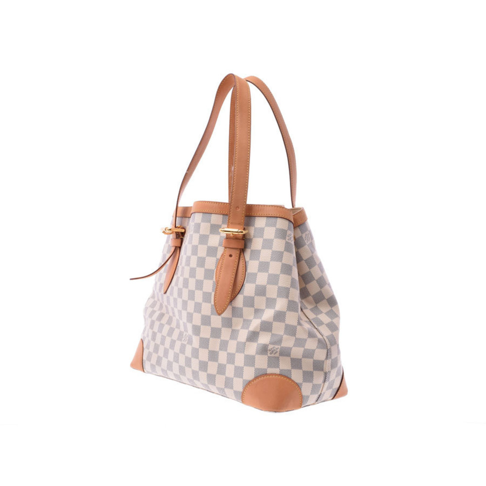 Louis Vuitton Bag Hampstead Azur White Damier